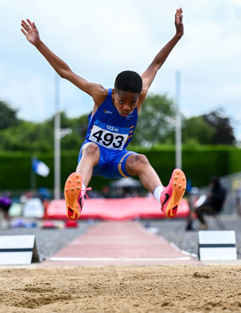 Scaling new heights! Longford's talented young athletes impress on the national stage 