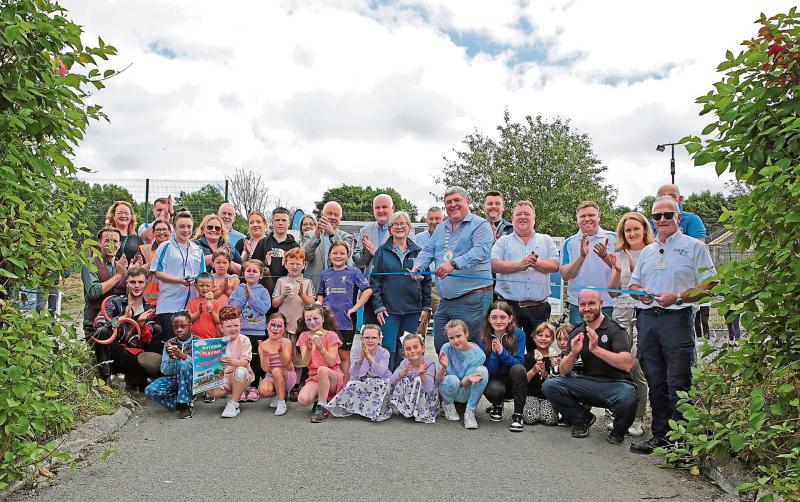Longford County Council Cathaoirleach Mark Casey reopens McEoin Community Park