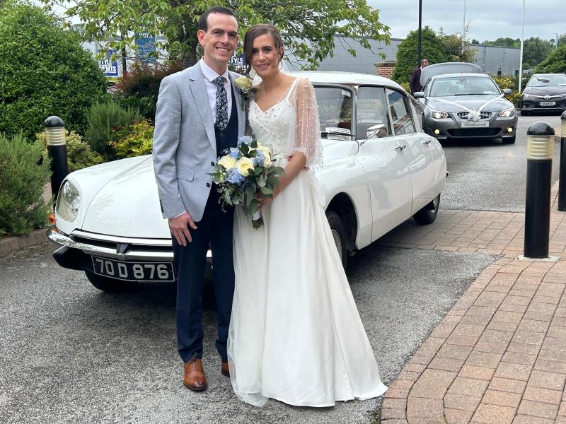 Wedding bells ring! Longford GAA administrator Lorraine ties the knot with her Donegal groom 