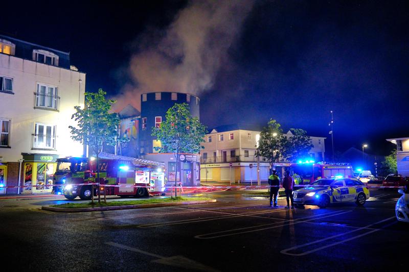 Gardaí reporting no injuries following Longford blaze as apartments safely evacuated