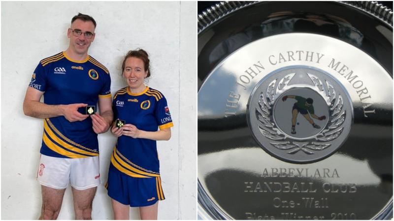 Well that’s ace! Longford handball duo savour Leinster championship success