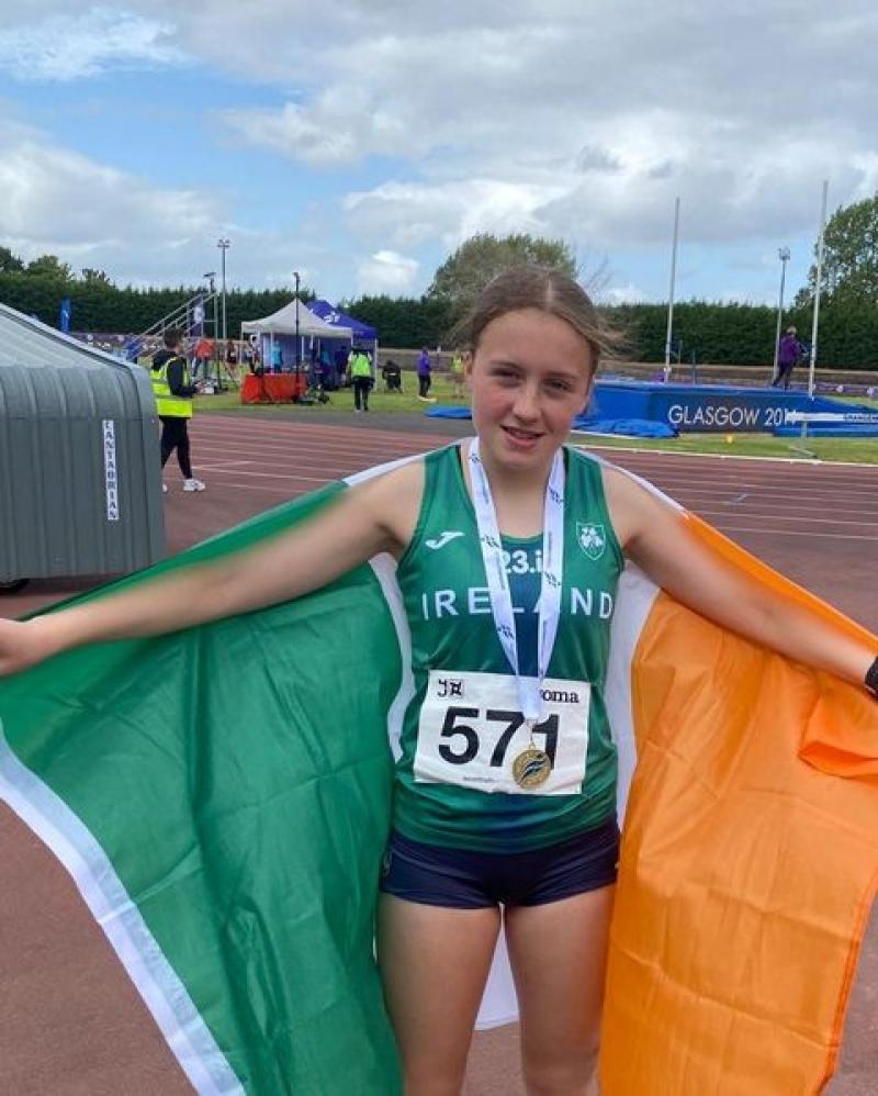 Longford's Emma Brennan sparkles in Scotland and brings home gold medal 
