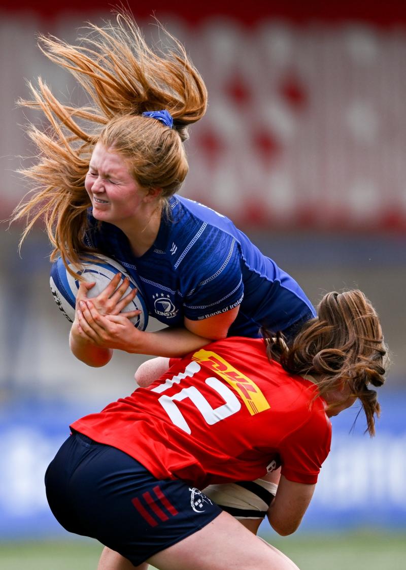 What a photo - Mia's hair-raising experience! Longford rugby player stars with Leinster 