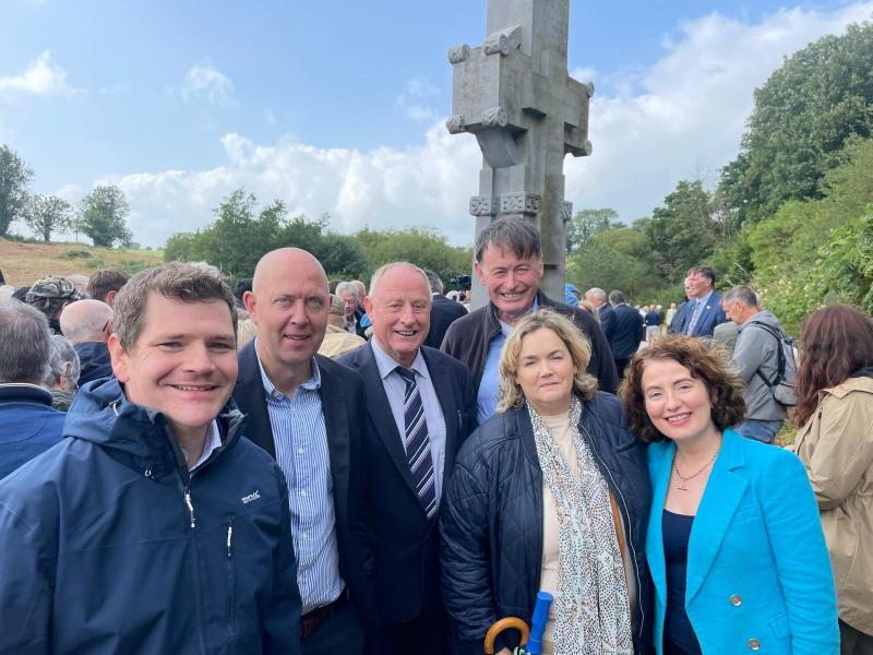 Longford contingent at the B&eacute;al na Bl&aacute;th Commemoration Ceremony