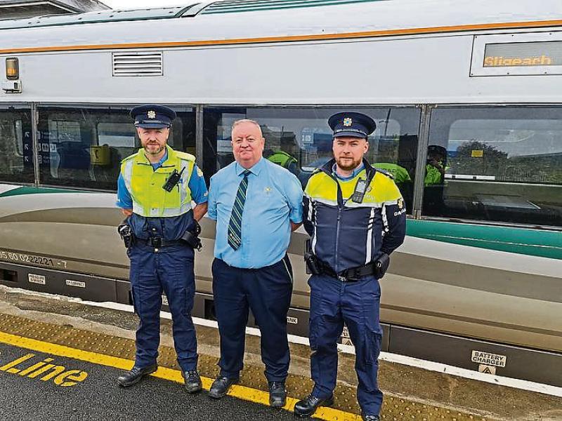 Longford Gardaí take action to combat antisocial behaviour on trains