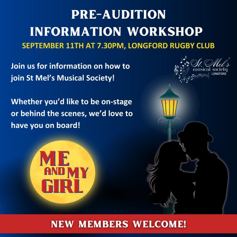 Longford Musical Society to stage 'Me And My Girl' in April 2025 