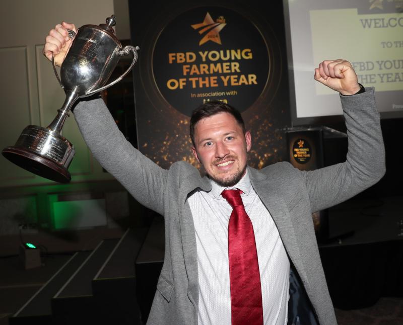 Cavan's Christopher Cahill is crowned the FBD Young Farmer of the Year 2024