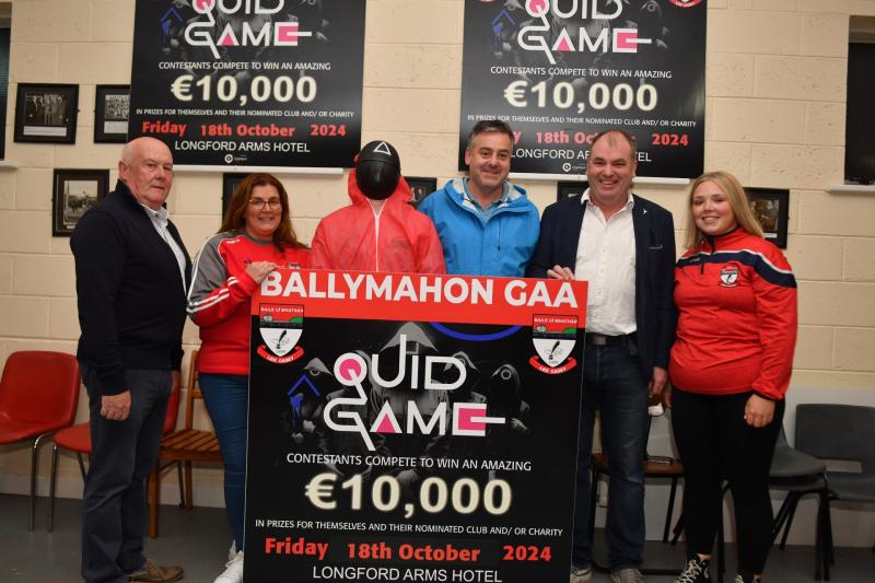 Ballymahon GAA launch major fundraiser ‘Quid Games’ to kickstart next stage of pitch development
