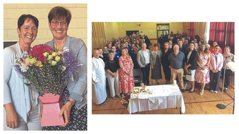 End of an era at Longford's Meán Scoil Mhuire as Mairéad Lyons retires following two decades of dedicated service 