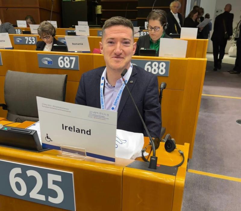 Longford Disabled Activist James Cawley and 300 others "Reclaim their Rights" 