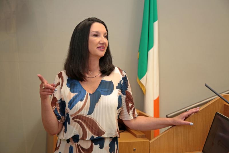 Longford's Siobhan Cronogue pleads the case for extra funding for PPNs nationwide 