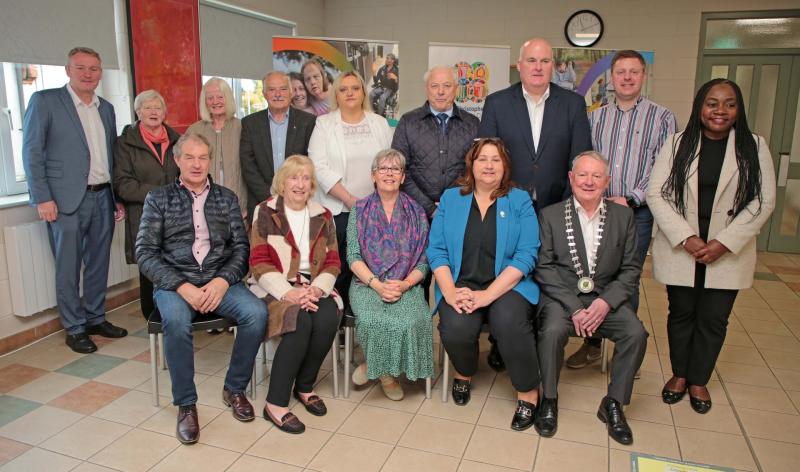 Minister Rabbitte in Longford to officially new hub at St Christopher's Services 