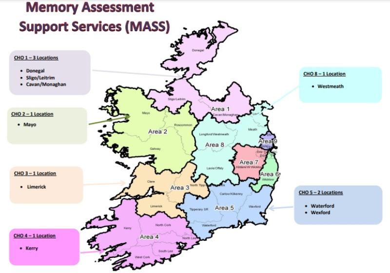 Progress on full time memory assessment service for Westmeath and Longford