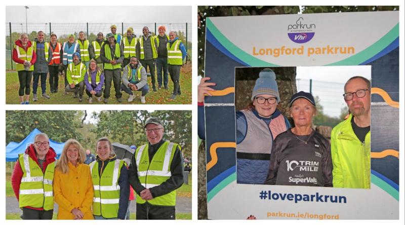 PICTURES | Dublin All-Ireland medal winner Michael Darragh Macauley receives warm welcome to Longford parkrun