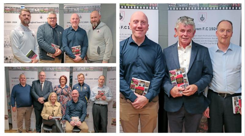 PICTURES | Celebrating 100 Years: Longford Town FC centenary book launched to much acclaim