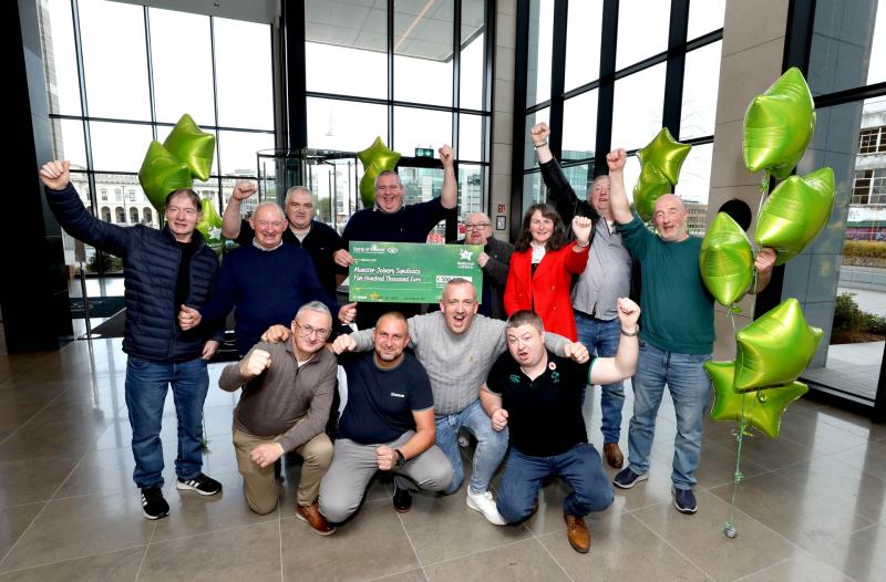  Syndicate of co-workers in disbelief as they win big Lotto prize after 13 years