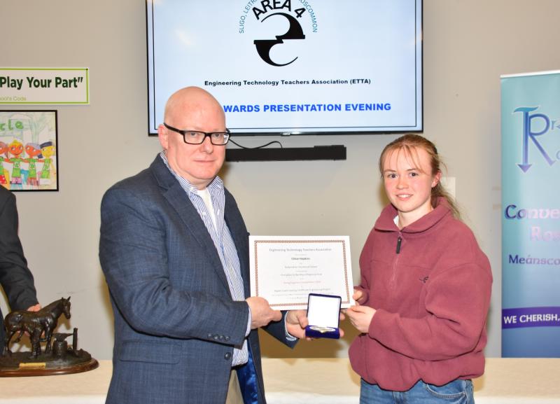 Longford Leaving Cert Graduate wins best engineering project