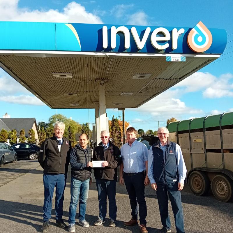 Lough Ree RNLI funds topped up by Lanesboro / Ballyleague filling station