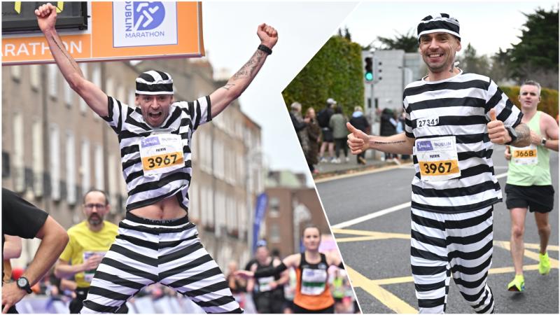 Longford Athletics Club member completes Dublin marathon in stand out Halloween costume