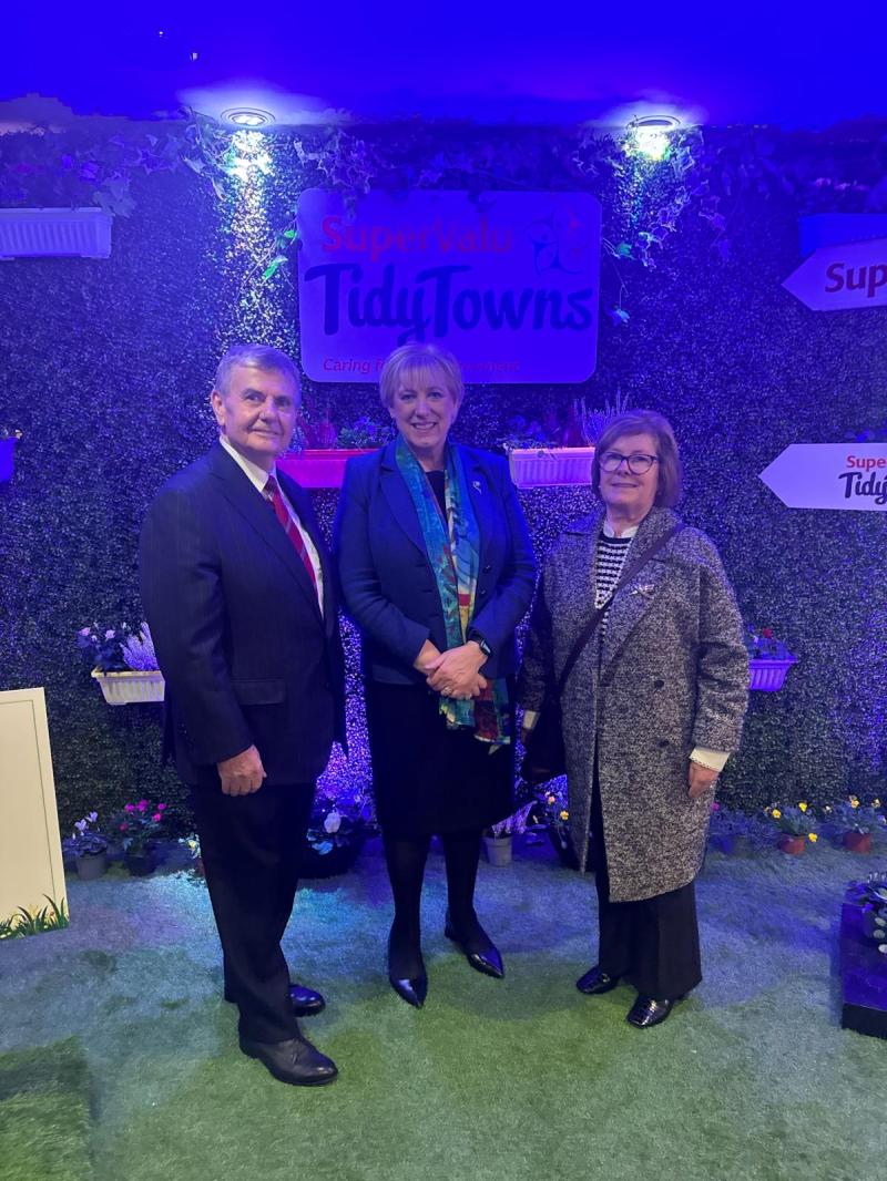 Hard working Tarmonbarry TidyTowns Association increases their marks and awarded bronze medal