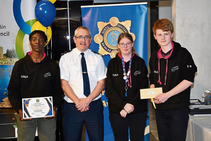 Longford's inspirational 'Go Yellow' team honoured at Garda Youth Awards 