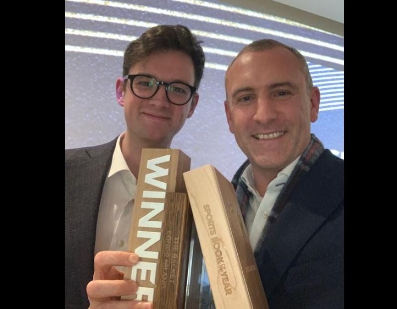 Longford Sports Journalist Gavin Cooney a writer for major book award winner  