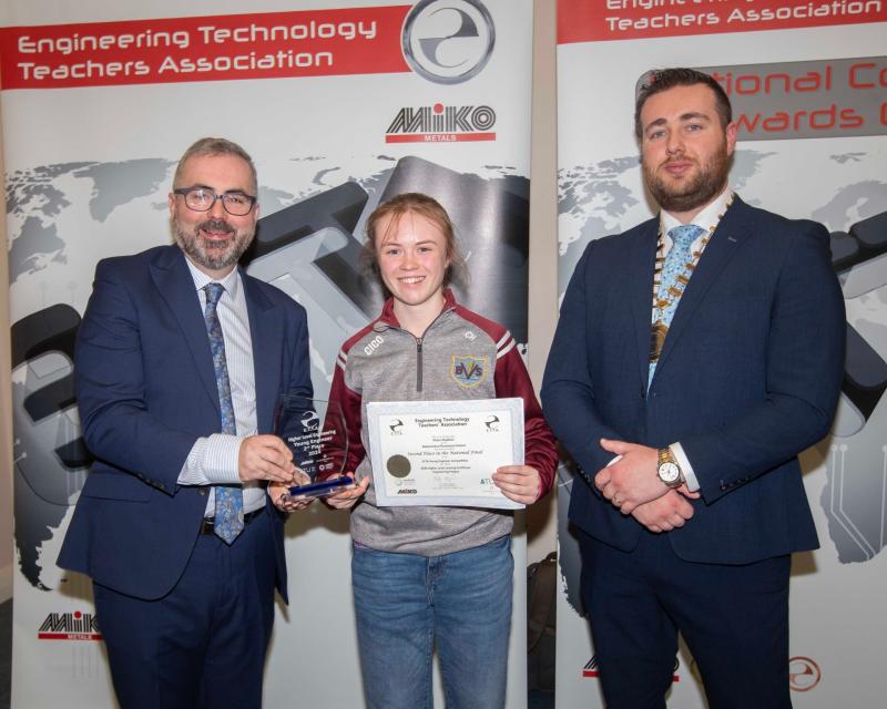 Longford student among prize winners in national engineering awards