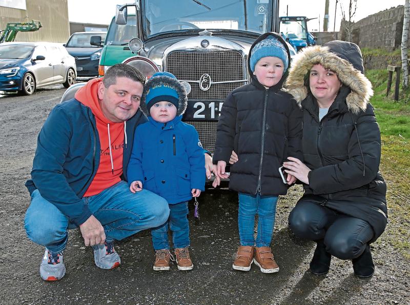 Granard Christmas Lights tractor run  is a great success