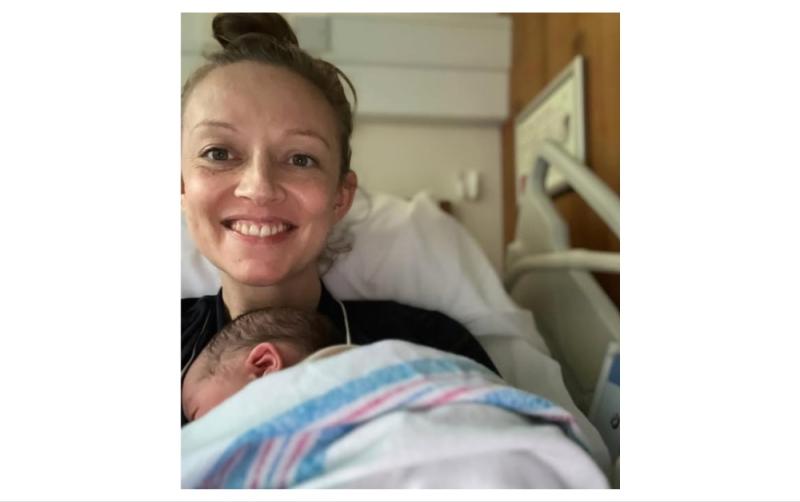 Talk about timing! Social Democrats leader Holly Cairns gives birth on General Election day