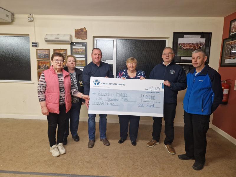 Elizabeth hits jackpot! Longford woman wins Fr Manning Gaels Ballinamuck Enterprise lotto 