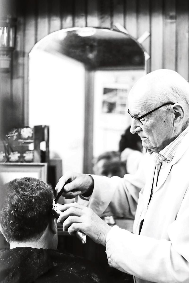 Longford photographer runner-up in national competition with stunning portrait of Granard's Frank The Barber