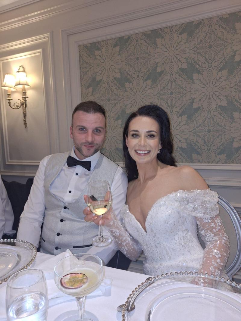 Wedding joy! Longford groom and Cavan bride who are highly accomplished in sporting circles tie the knot