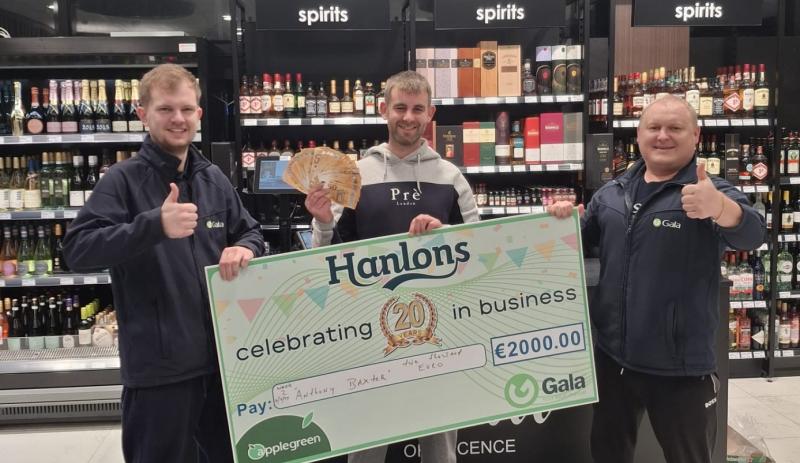 Hanlons celebrates their 20th year in business with €10,000 cash giveaway