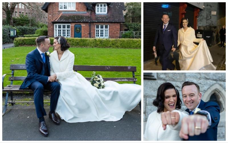 Winter wedding bells ring as Longford Prime Time presenter Fran McNulty ties the knot with RTÉ colleague