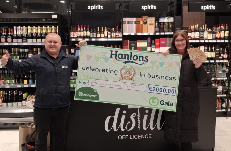 Hanlons celebrates their 20th year in business with €10,000 cash giveaway