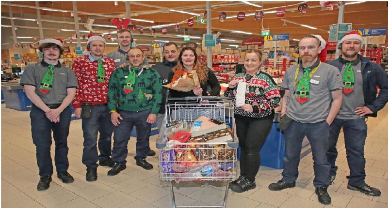 Longford Trolley Dash winners bag over €260 worth of festive goodies at Lidl