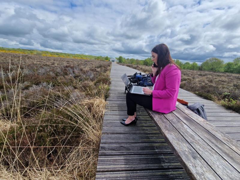 RT&Eacute;&rsquo;s Midlands Correspondent Sin&eacute;ad Hussey loves her job and is immensely proud of her native Longford