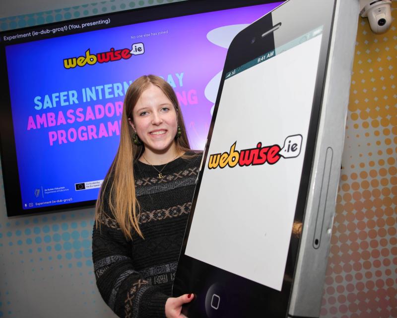 Longford Student is a leading figure in promoting online safety