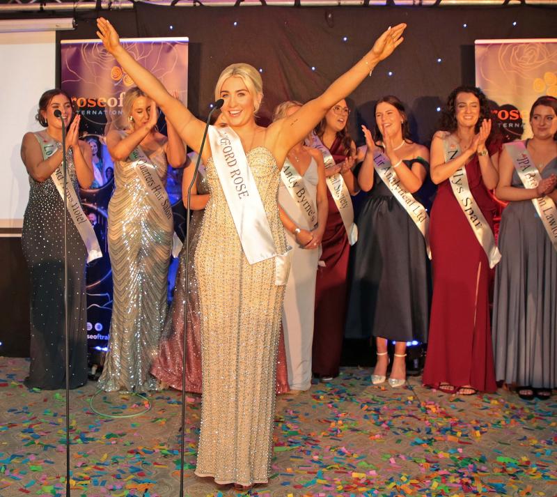 Who will be crowned the 2025 Longford Rose on Saturday night?