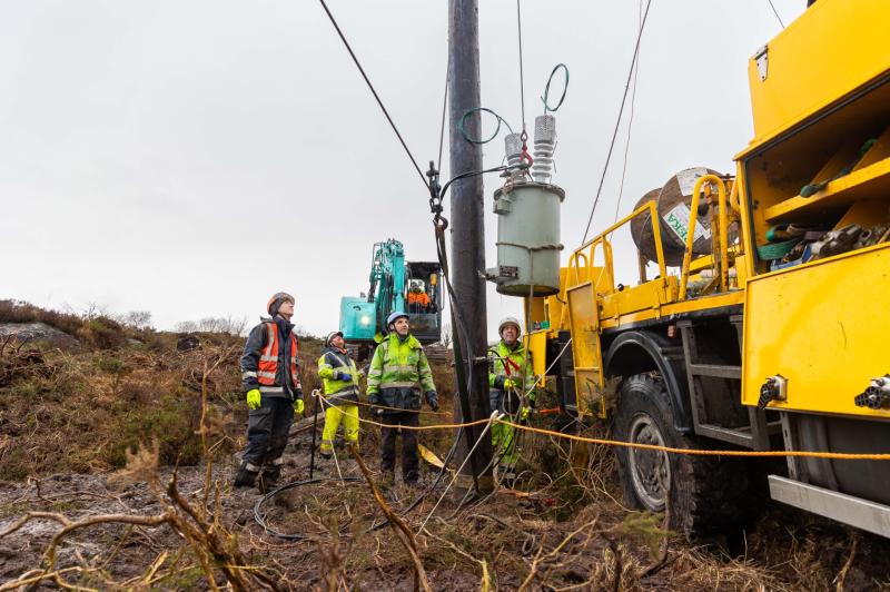 Longford homes could be left without power up until February 6 as a result of Storm Éowyn