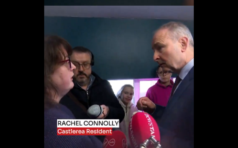 'You knew this was coming' - Woman confronts Taoiseach on fallout of Storm &Eacute;owyn