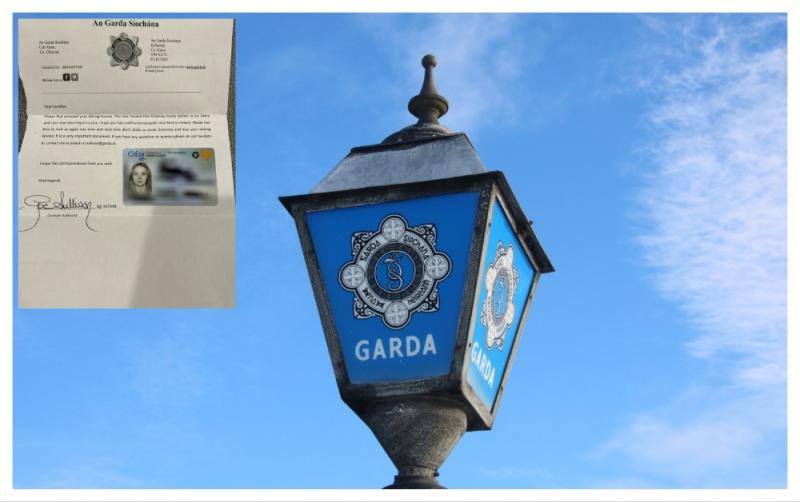 'A wild and enjoyable time' - Garda&iacute; reunite woman with lost drivers license in the funniest way