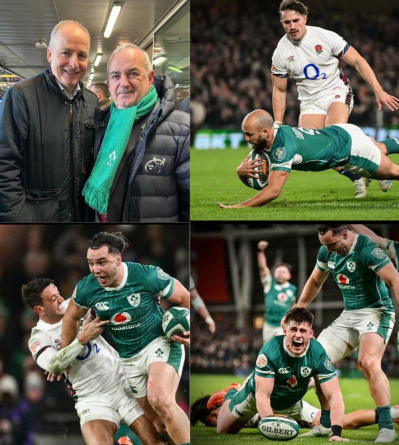 PICTURES:  Ireland V England in the Six Nations