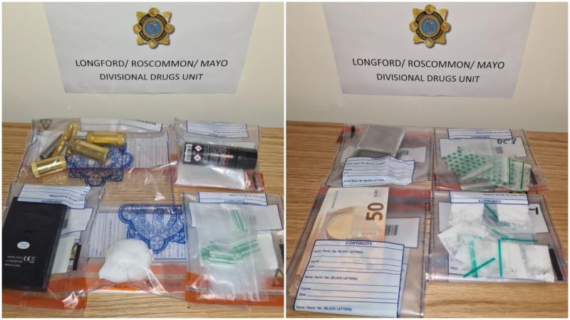 Busted: Longford Gardaí seize cocaine following searches of two properties 