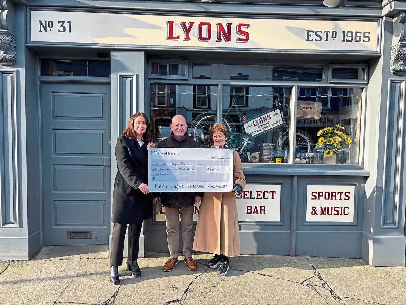Mary Lyons Memorial Fundraiser raises €17,520 for Longford Hospice Homecare and Irish Cancer Society