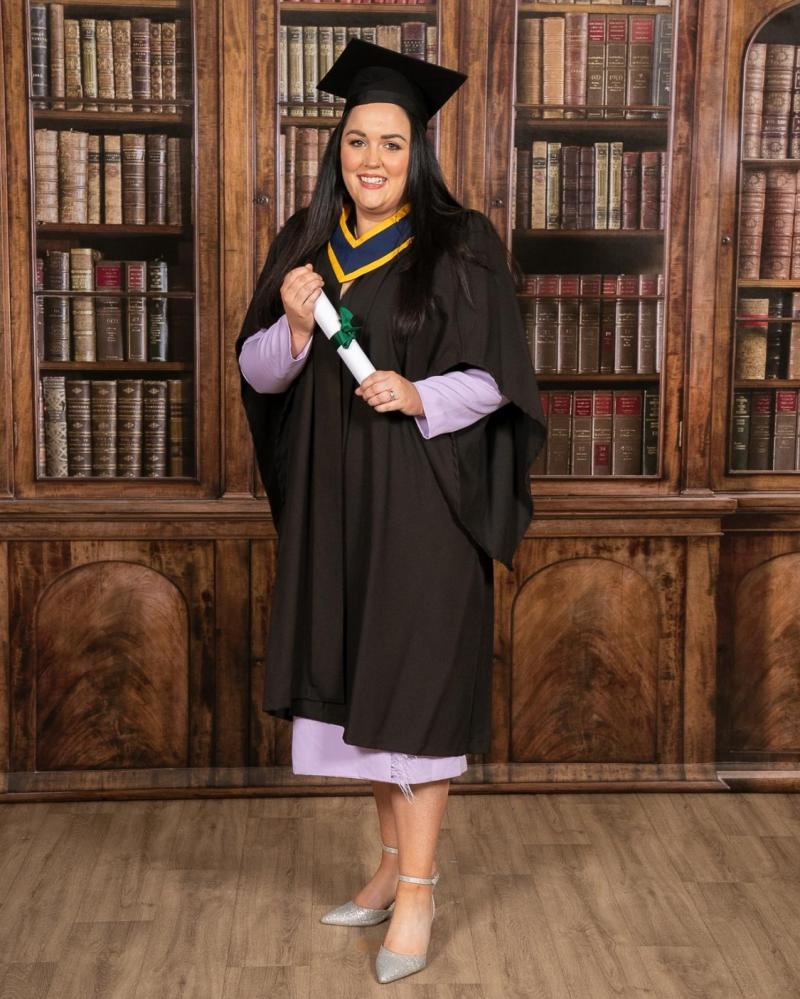 Congratulations: Longford woman graduates with Bachelor of Science Honours Degree in Psychiatric Nursing