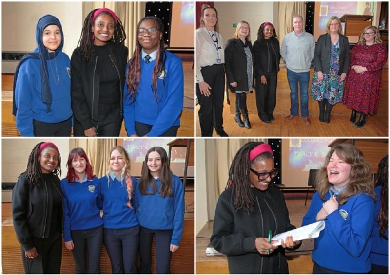 PICTURES | The Joy of Words: Longford rolls out red carpet for acclaimed American poet Tracy K Smith