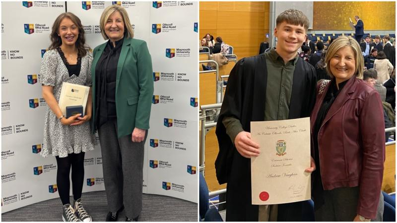 Congratulations: Longford students presented with entrance scholar awards for university