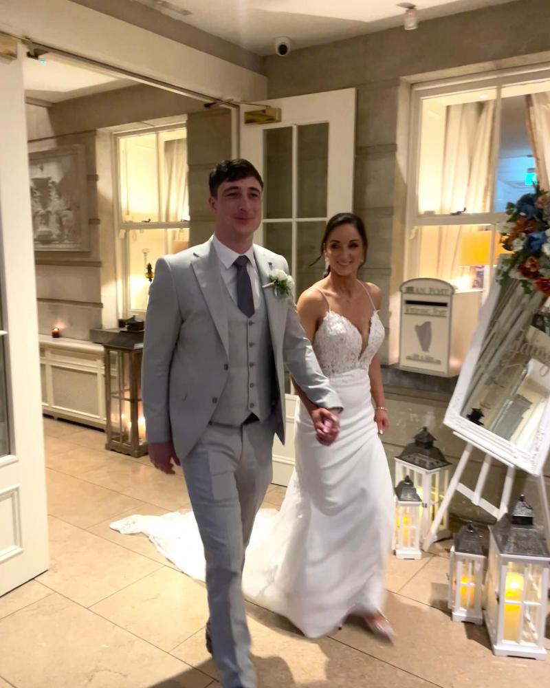 Love match: Wedding bells ring for Longford couple who share a deep passion for GAA