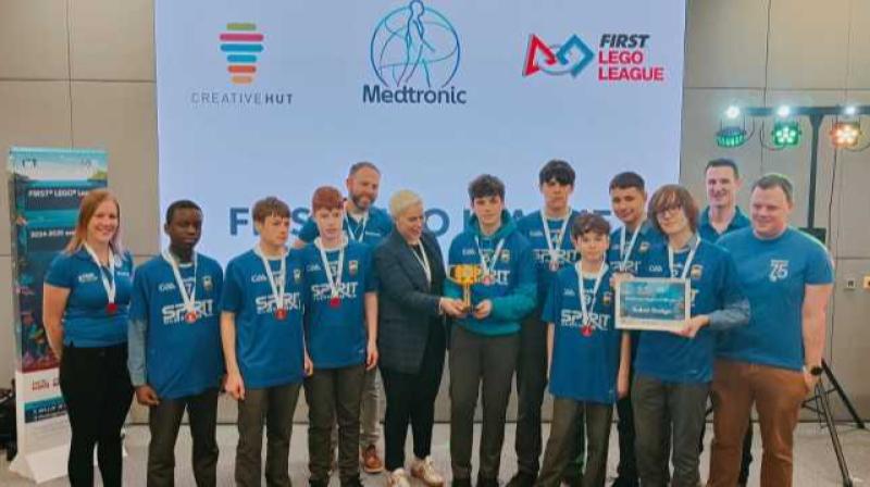 Lego Challenge: Longford students capture prize for best robot design and innovation